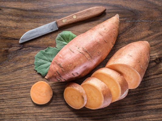 Baby Food Recipe - Sweet Potato Puree 4 to 6 months