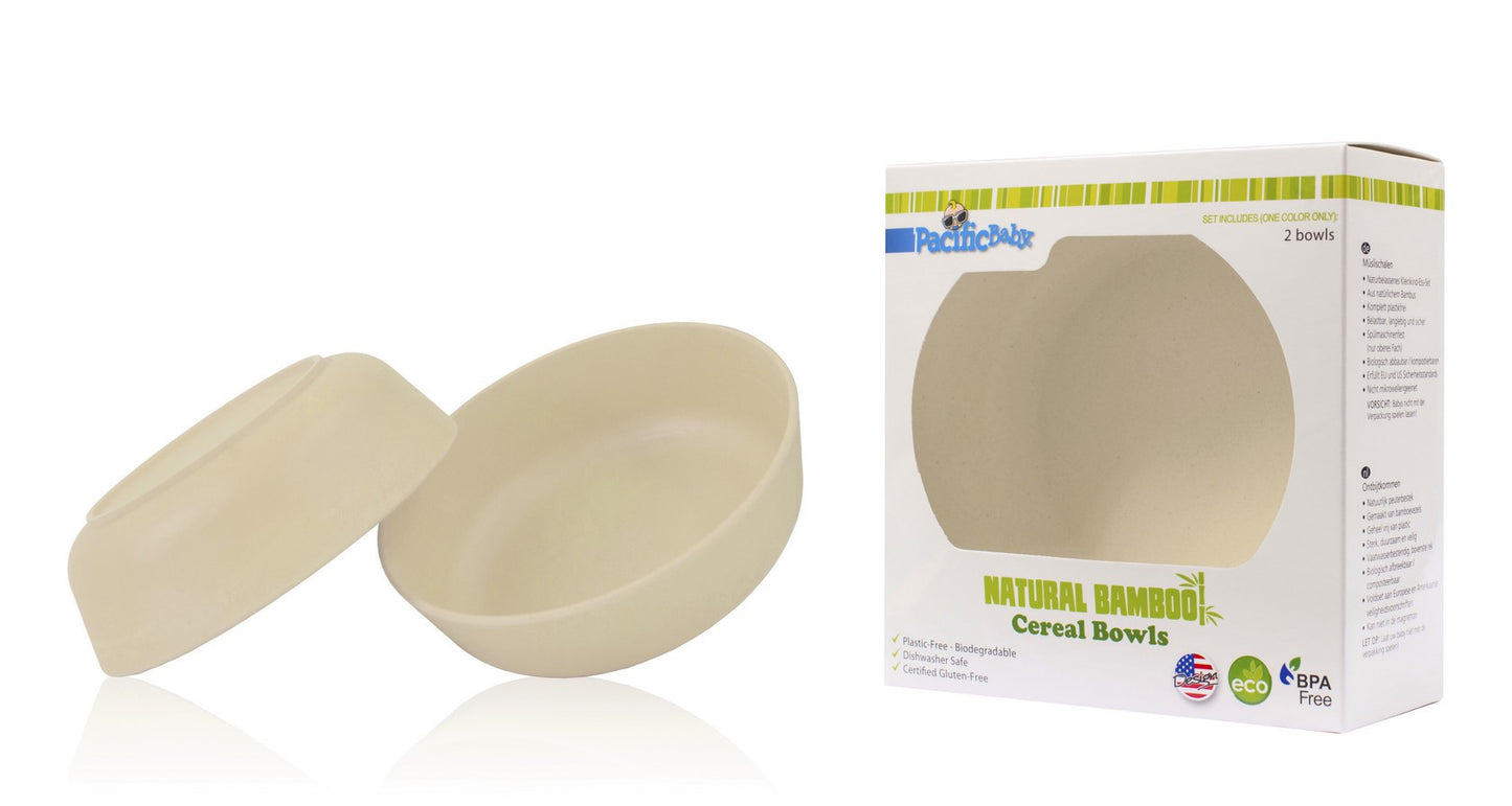 Cereal Bowls - 2 pieces - Pacific Baby