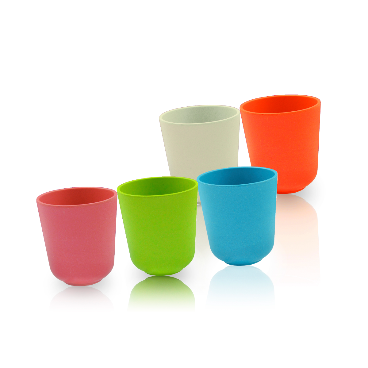 Cup Set (Multi-Color) - 5 pieces
