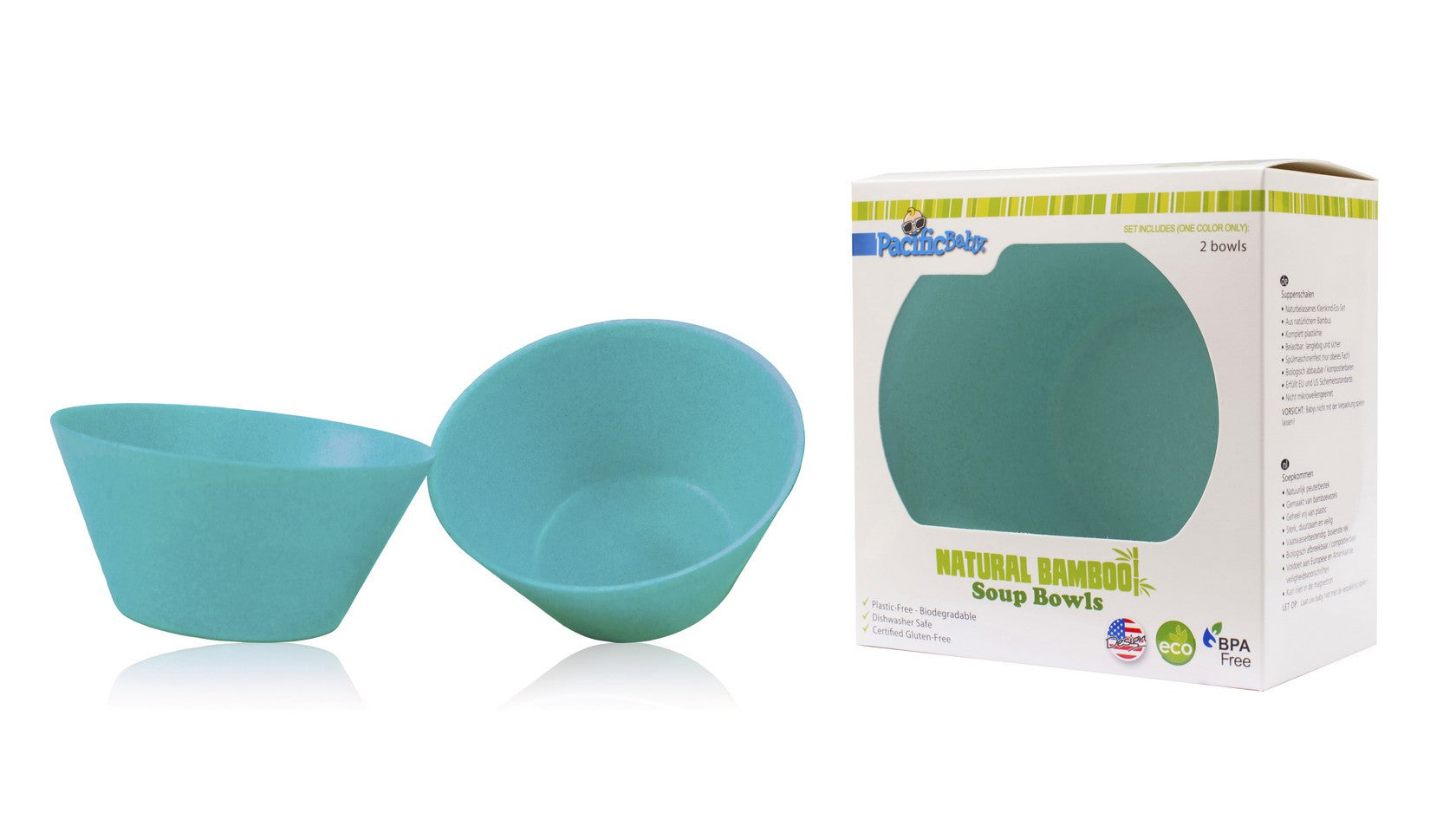 Soup Bowls - 2 pieces - Pacific Baby
