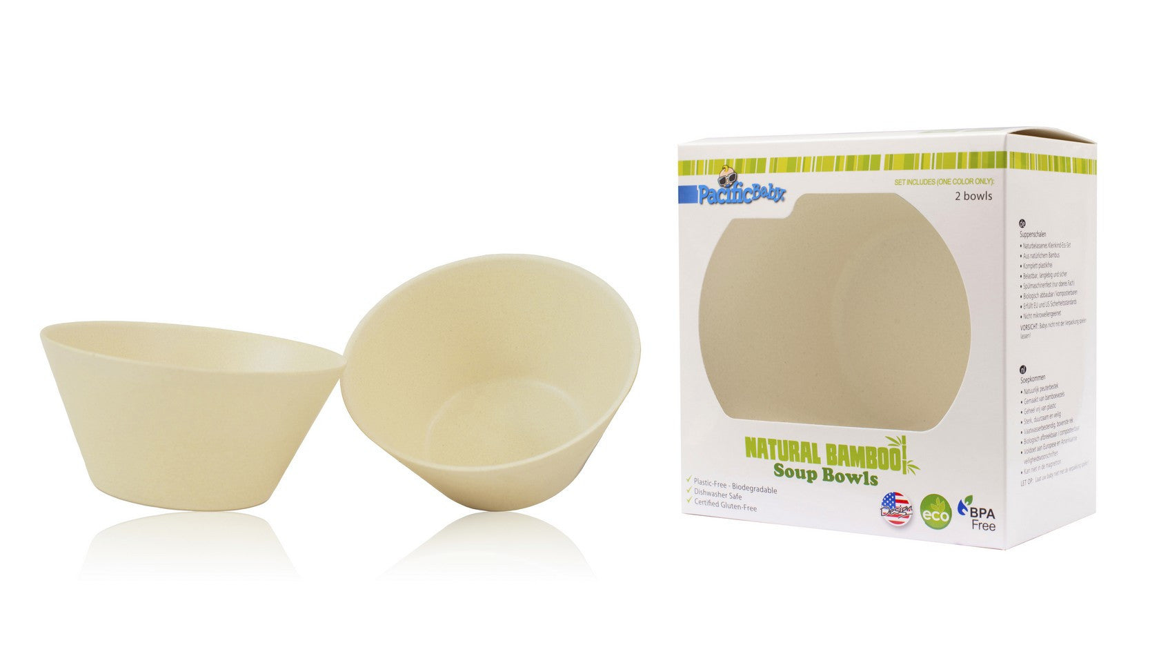 Soup Bowls - 2 pieces - Pacific Baby