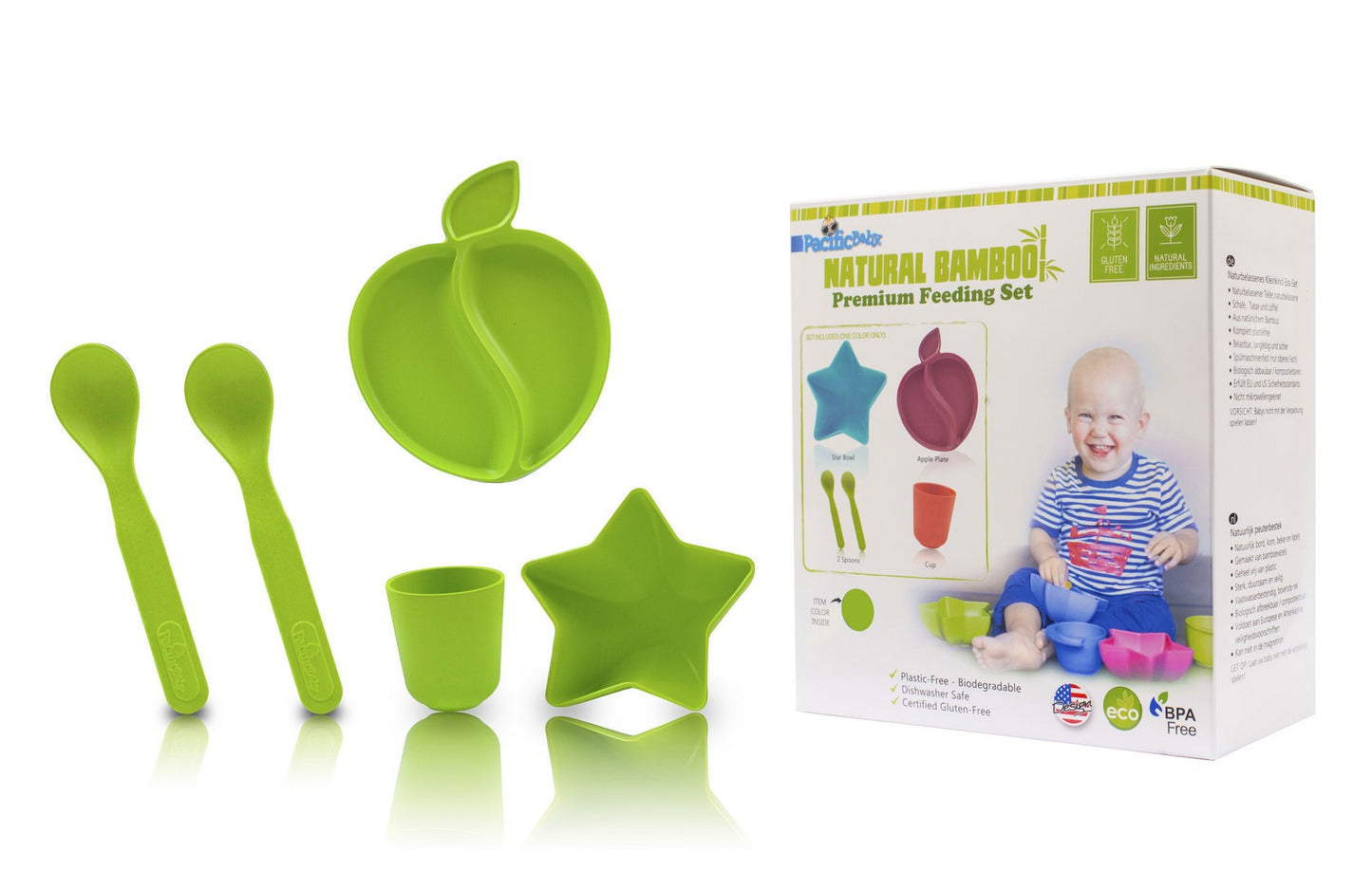 Premium Feeding Sets - Pacific Baby