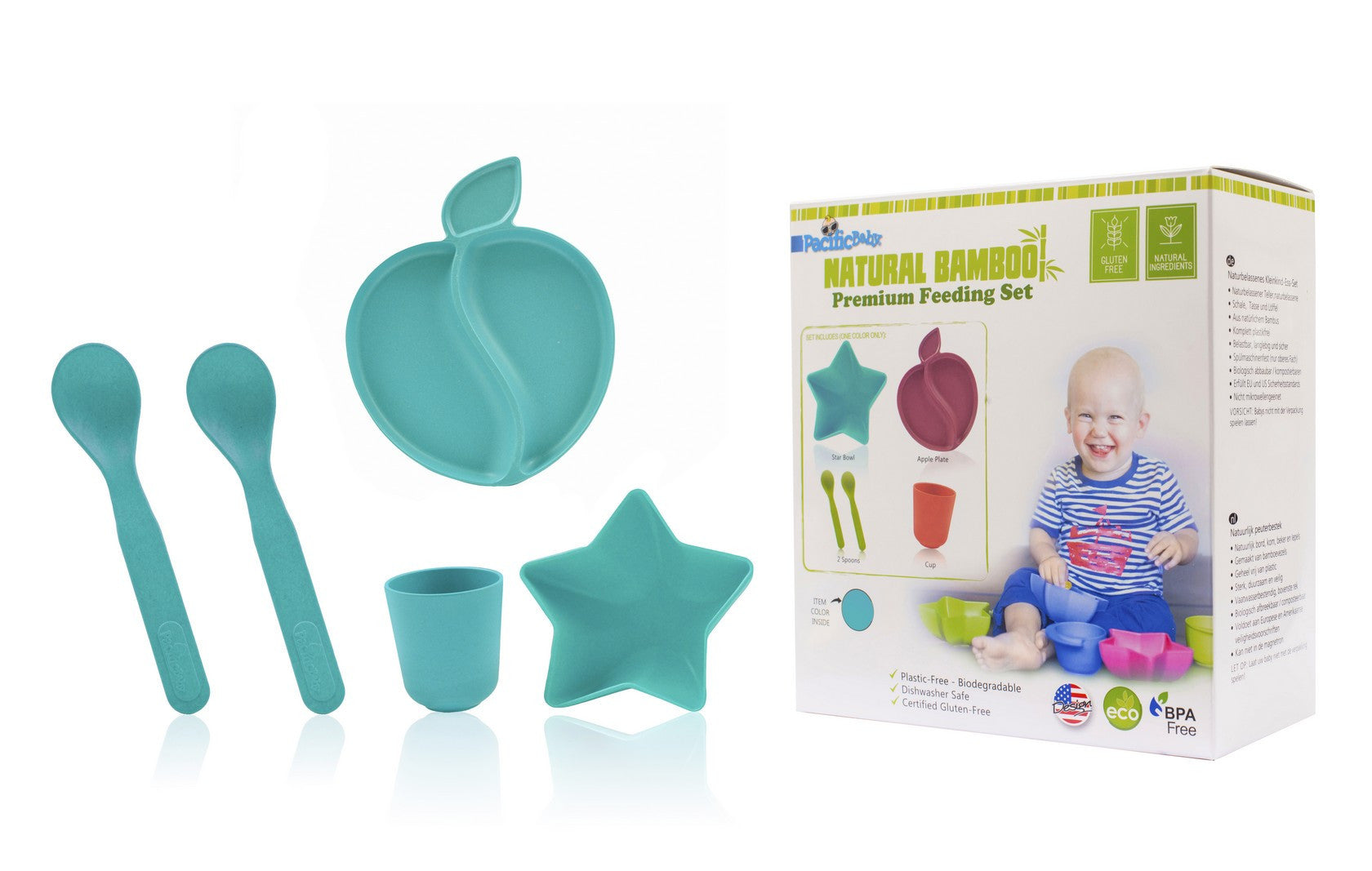 Premium Feeding Sets - Pacific Baby